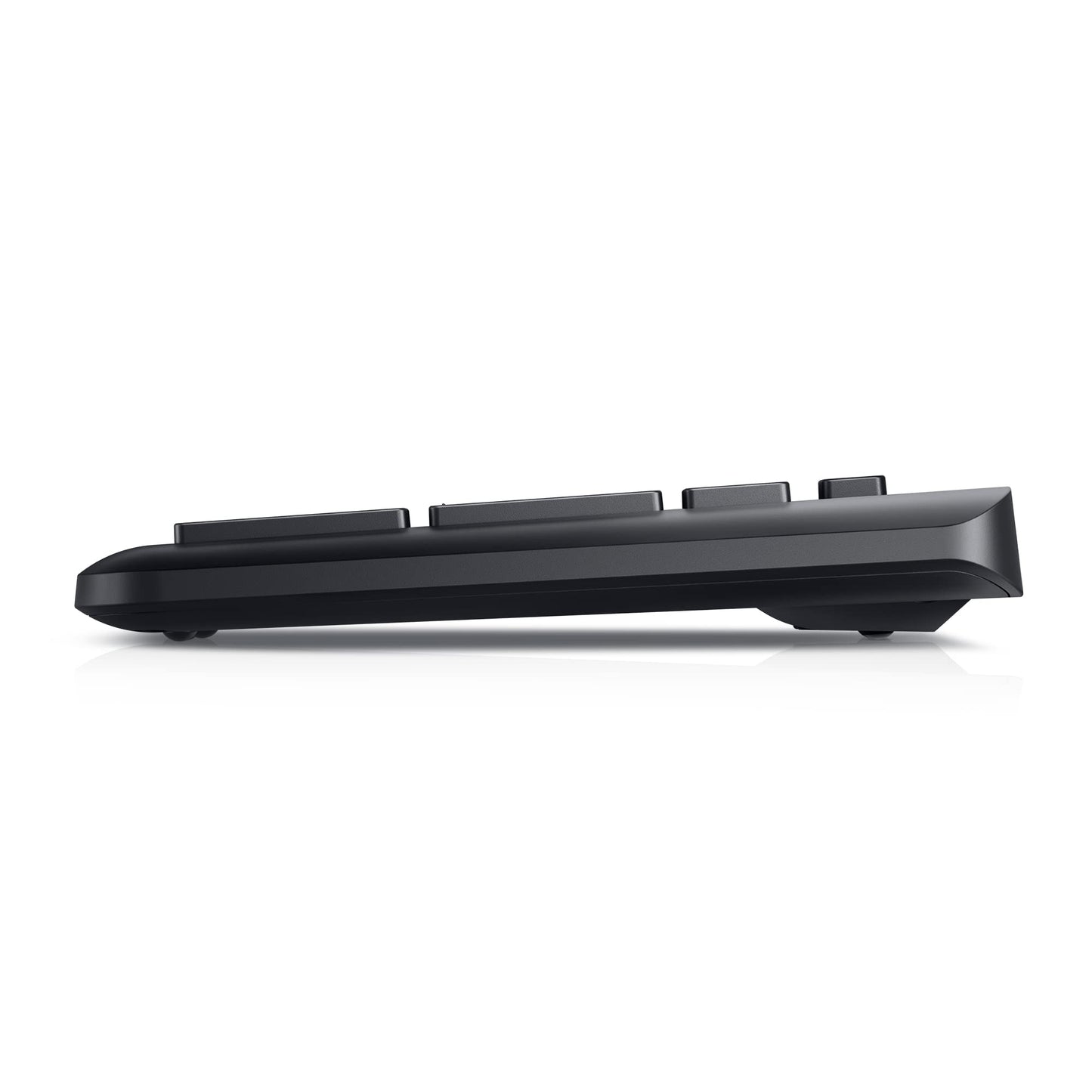 Dell KM3322W Wireless Keyboard and Mouse, UK QWERTY Full-Size Keyboard with Spill-Resistant Keys, 1000 DPI Mouse with Scroll Wheel, Black