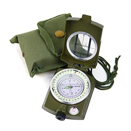 - Sportneer Compass | Hiking Compass Navigation | Waterproof Shockproof Military Compass -
