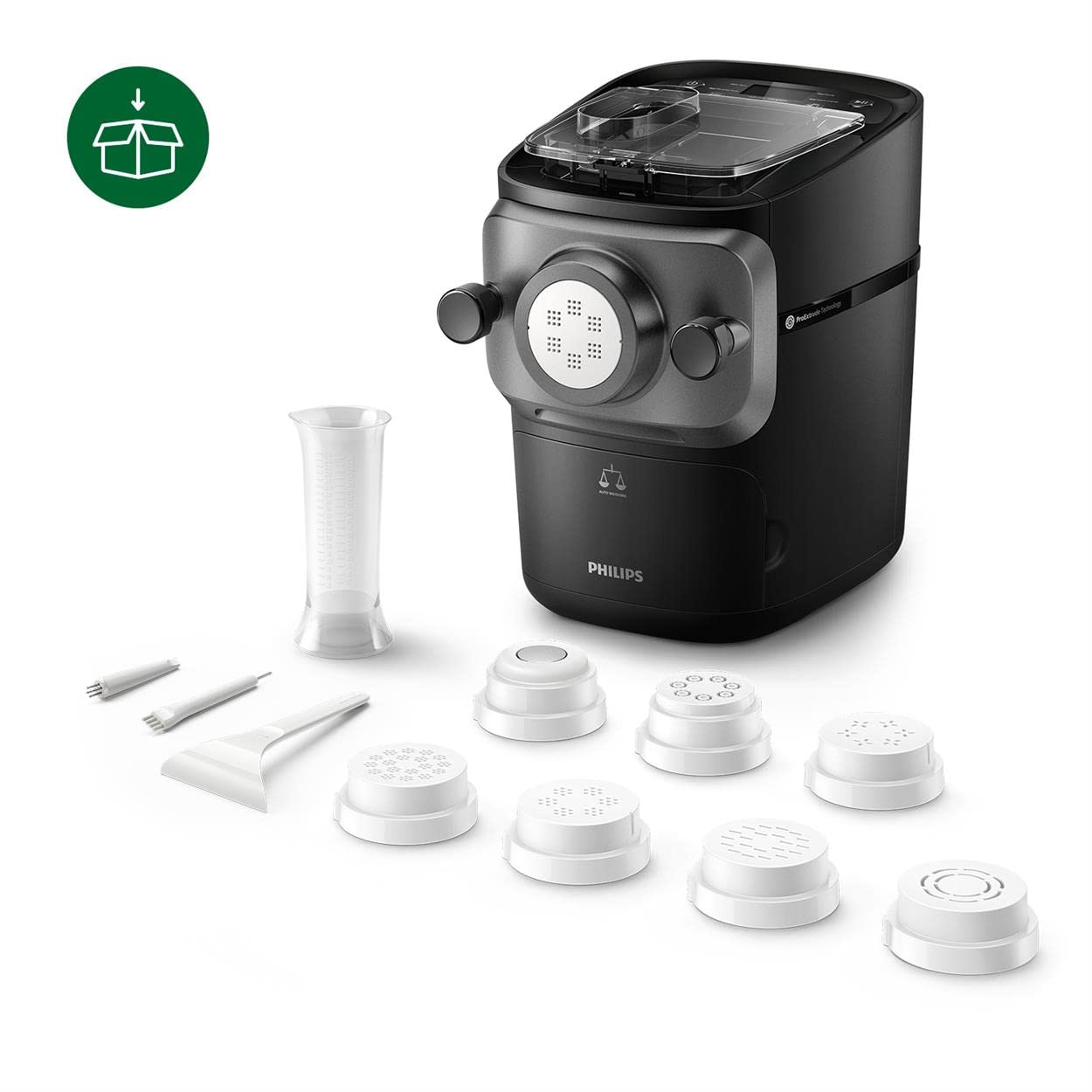 - Philips Pasta Maker Series 7000 | ProExtrude Technology | Auto-Weighing | Fully Automatic -