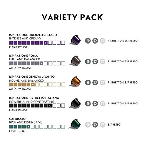 - Nespresso Original Coffee Capsules | (Mixed) 50 -