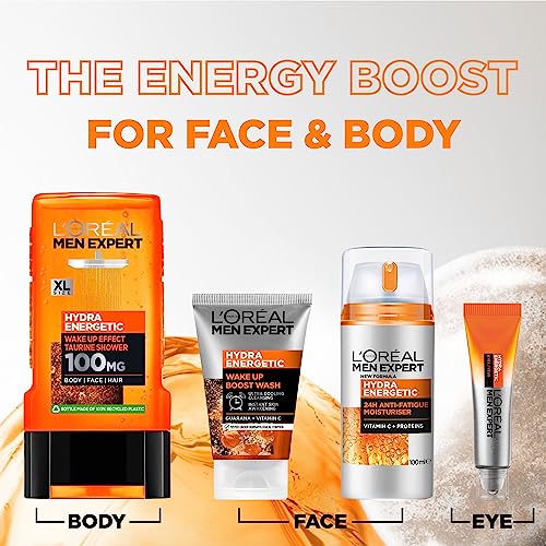 - L'Oreal Men Expert Anti-Fatigue Moisturiser | Hydra Energetic Men's Moisturiser -