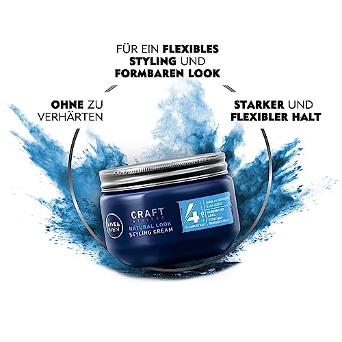 - Nivea Men Styling Cream | (1x150ml) pack of 1 | Hair Cream for Malleable Hold -