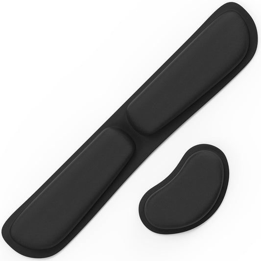 0 GIM Keyboard Wrist Rest Mouse Pad | Mouse Mat Keyboard Wrist Support Pad Set -