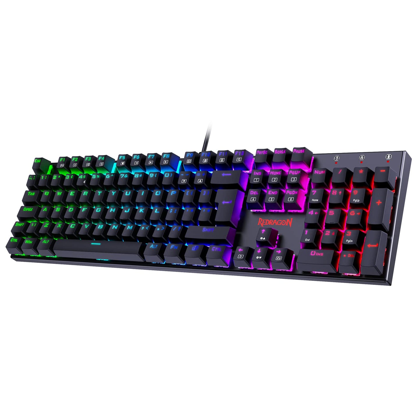 - Mechanical Gaming Keyboard | Redragon Mechanical Keyboard with 105 Programmable Keys -