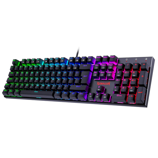 - Mechanical Gaming Keyboard | Redragon Mechanical Keyboard with 105 Programmable Keys -