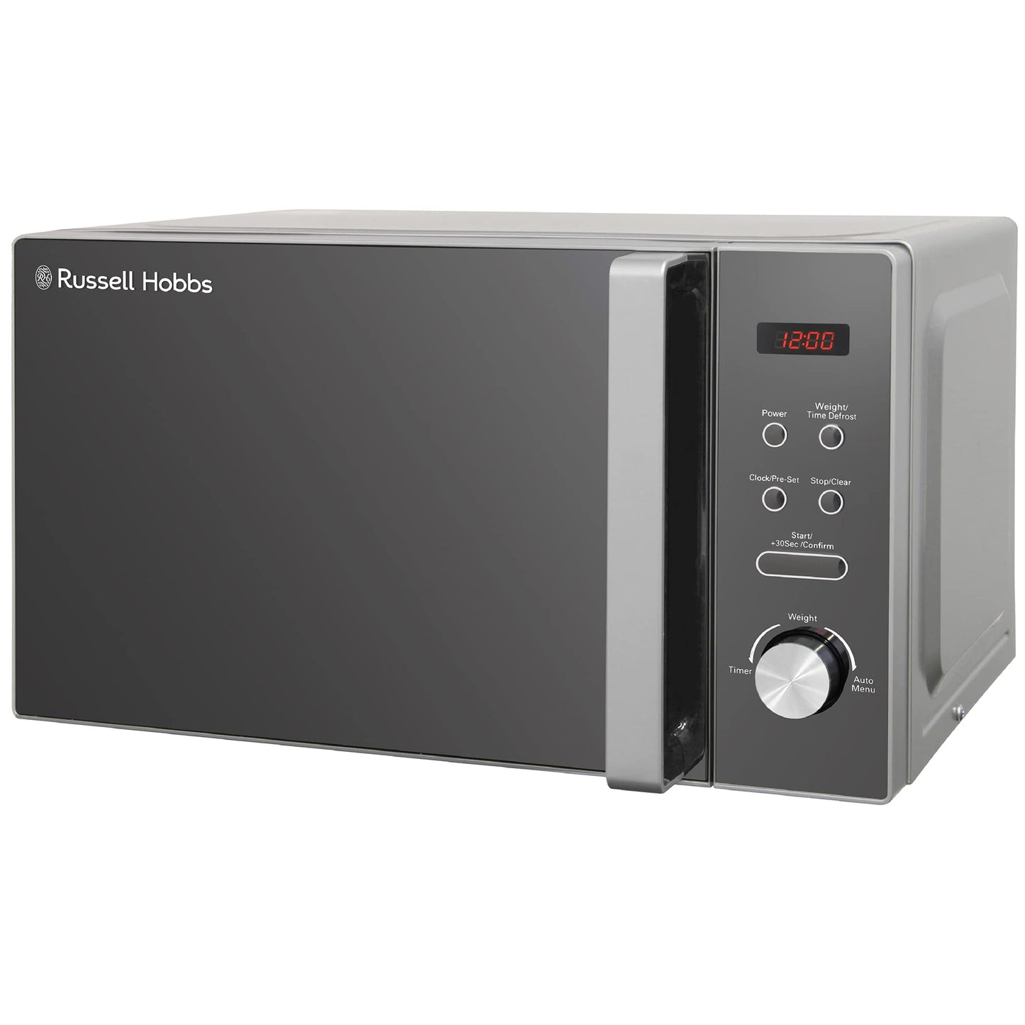 - Russell Hobbs | Freestanding Compact Microwave | 800 W | Silver -