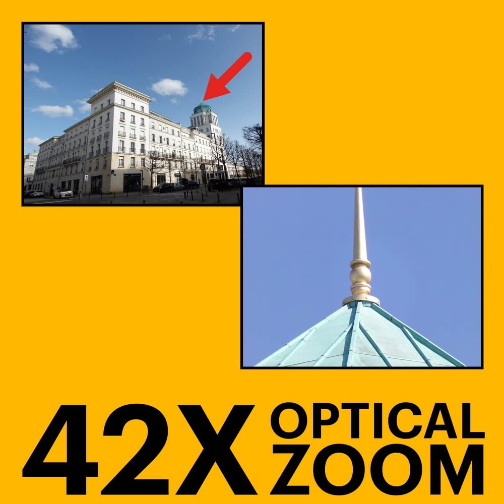 - KODAK Pixpro Astro Zoom AZ425 Digital Camera Bridge | 42X Optical Zoom | 24mm Wide Angle | 20 Megapixels -