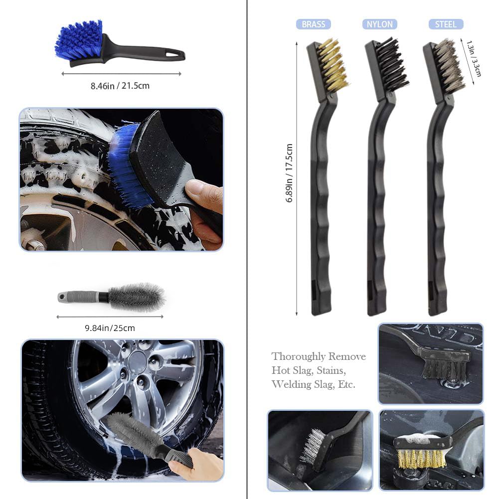 - Outigu Car Cleaning Kit | 30 Piece Car Detailing Kit -