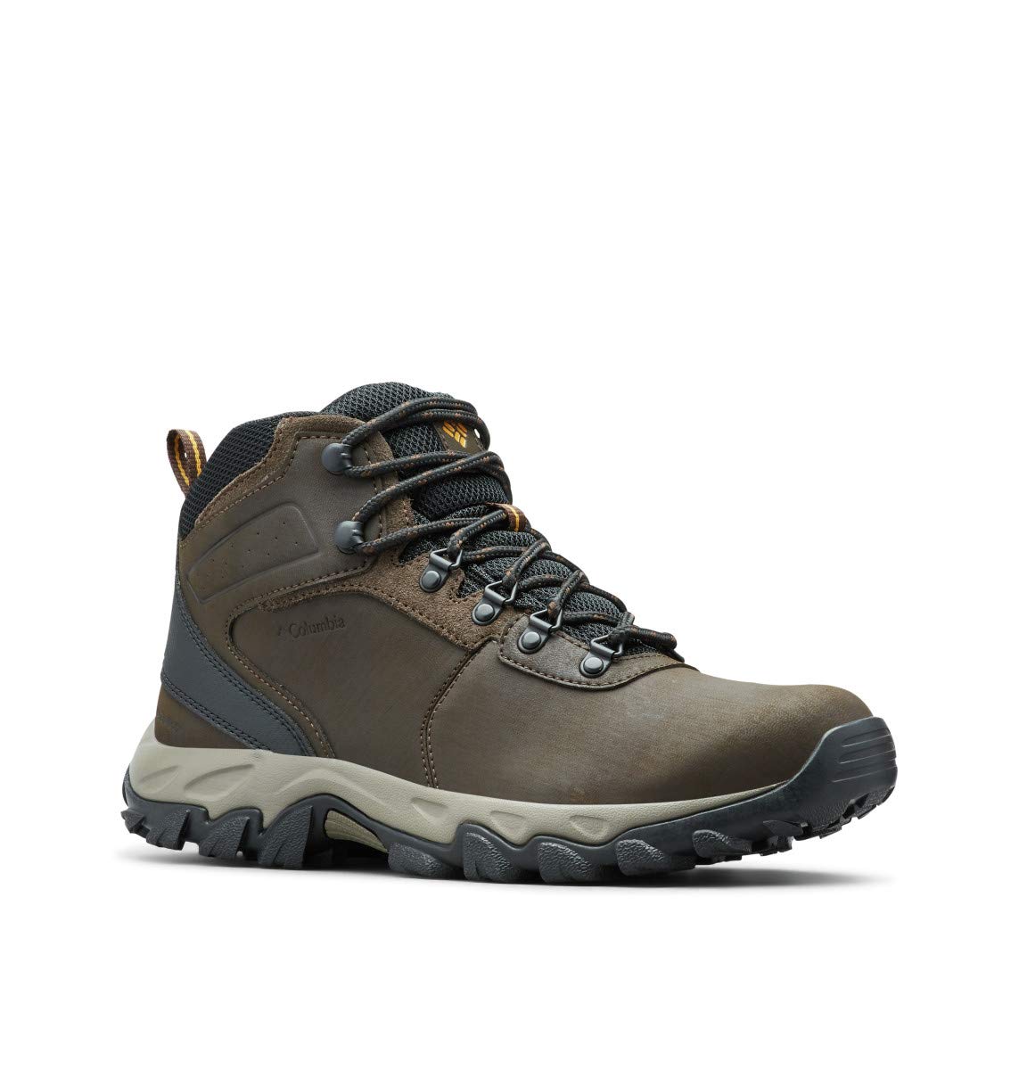 Columbia Men's Newton Ridge Plus 2 WP waterproof mid rise hiking boots, Brown (Cordovan x Squash), 11 UK