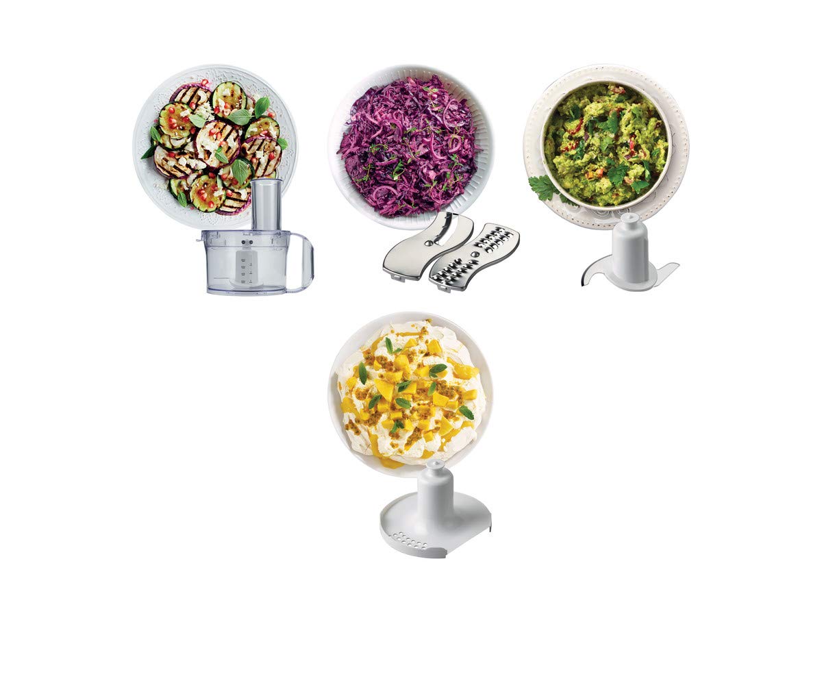 - Kenwood Compact Food Processor | 1.4L Bowl | Blender | Emulsifying | Chopping Blade | Shredder Disc | 400W -