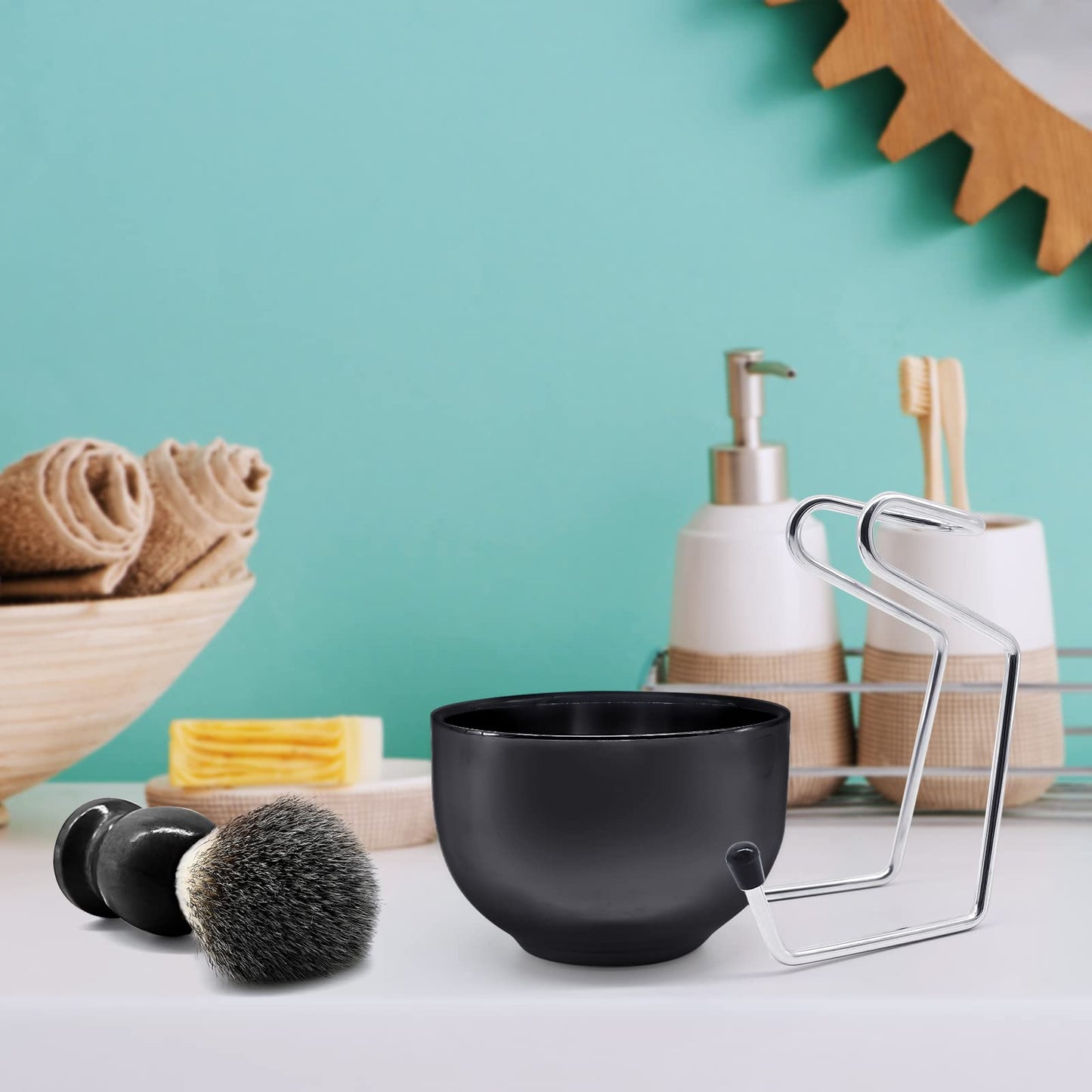 - Men's Shaving Set | Stainless Steel Shaving Razor&Brush -