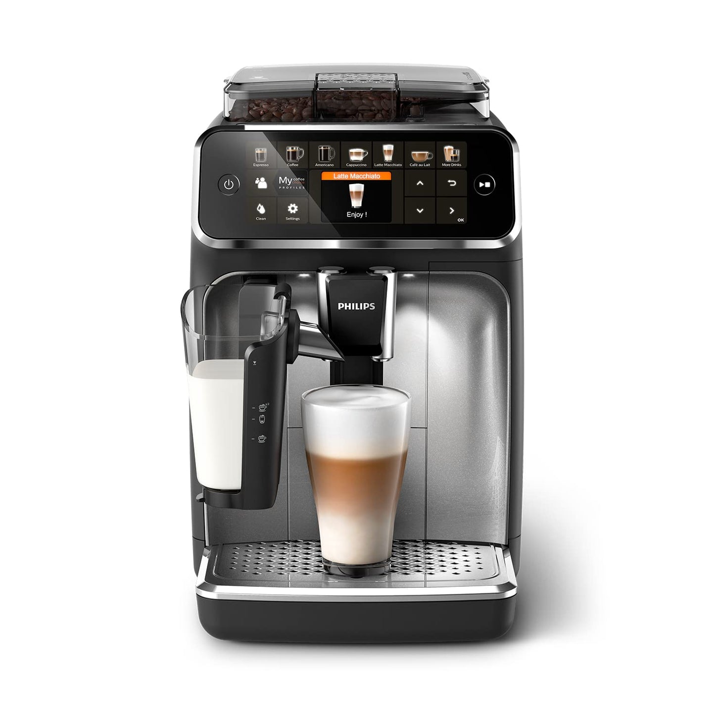- Philips 5400 Series Bean-to-Cup Espresso Machine | LatteGo Milk Frother -