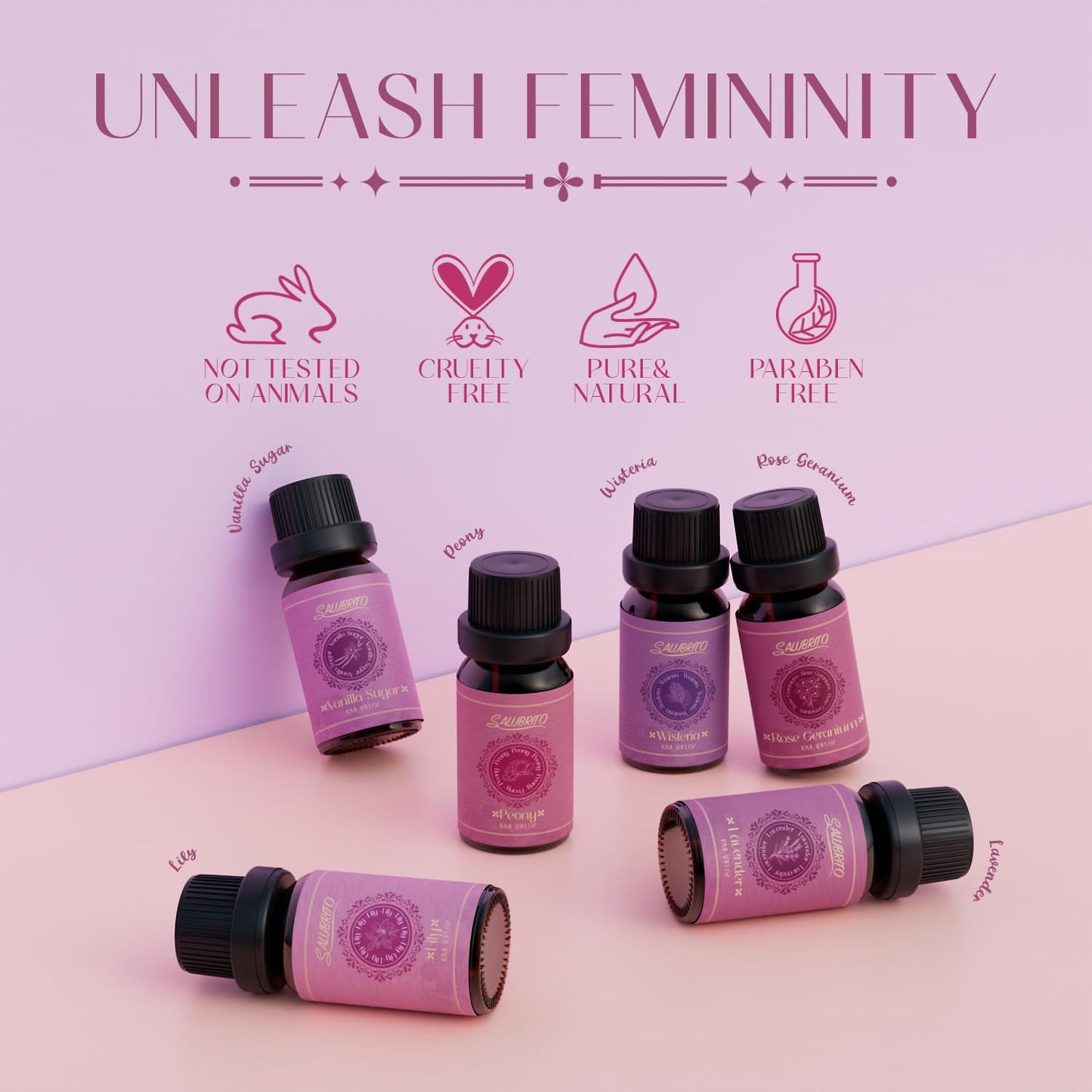 - SALUBRITO Woman Essential Oils Set | Gift for Ladies -