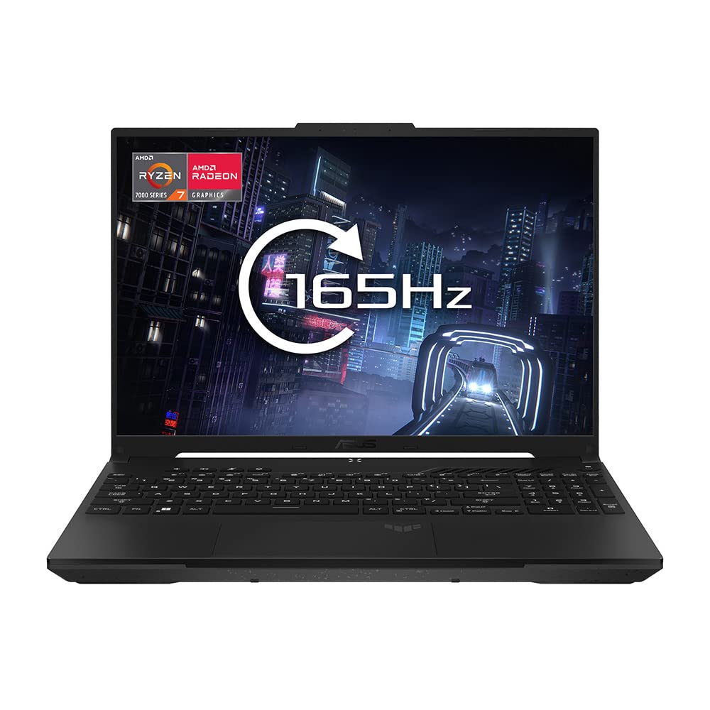 ASUS TUF Gaming Advantage Edition FA617NS 16.0" WUXGA 165Hz Gaming Laptop (AMD Ryzen 7-7735HS, AMD Radeon RX7600S Graphics, 16 GB RAM, 512 GB SSD, Windows 11) 90Whr Battery