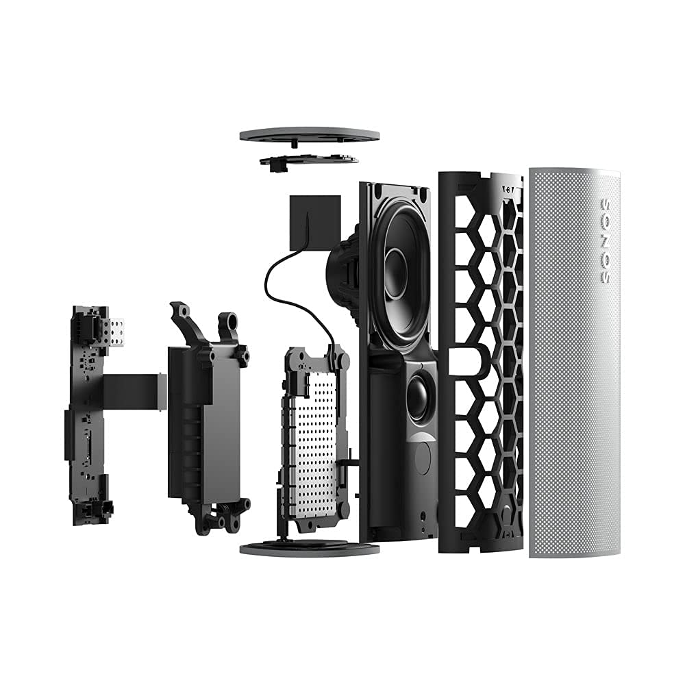 - Sonos Roam | The portable smart speaker for all your listening adventures | White -