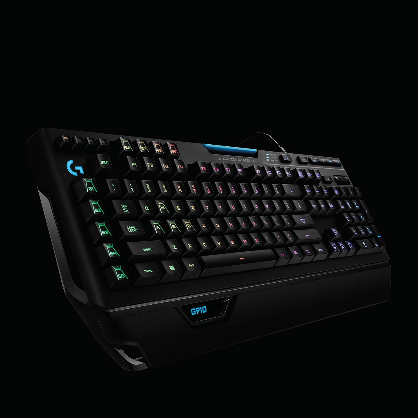 - Logitech G910 Orion Spectrum Illuminated Mechanical Gaming Keyboard | RGB Backlit Romer-G Tactile Key Switches -