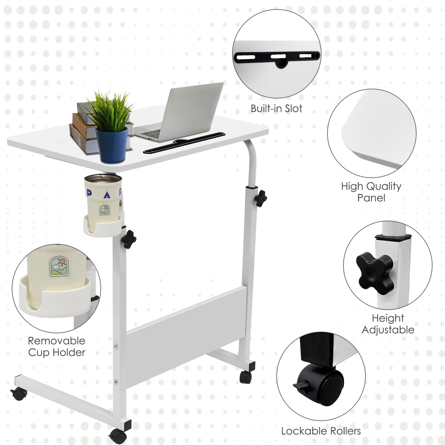 - GRANDMA SHARK 60 × 40 cm Laptop Table -