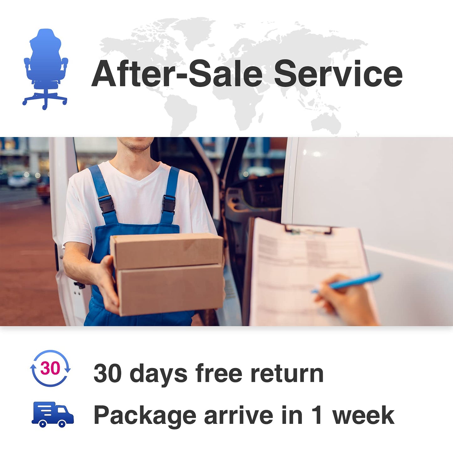 - Fullwatt Computer Gaming Chair | Footrest and Adjustable Arms | Reclining Swivel Chair -