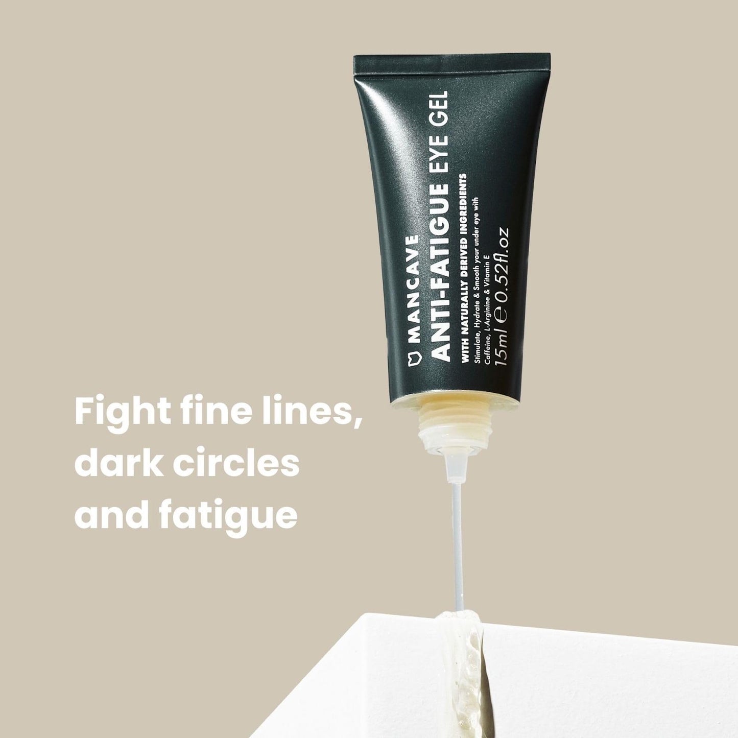 - ManCave Caffeine & Vitamin E Anti-Fatigue Eye Gel 15ml -