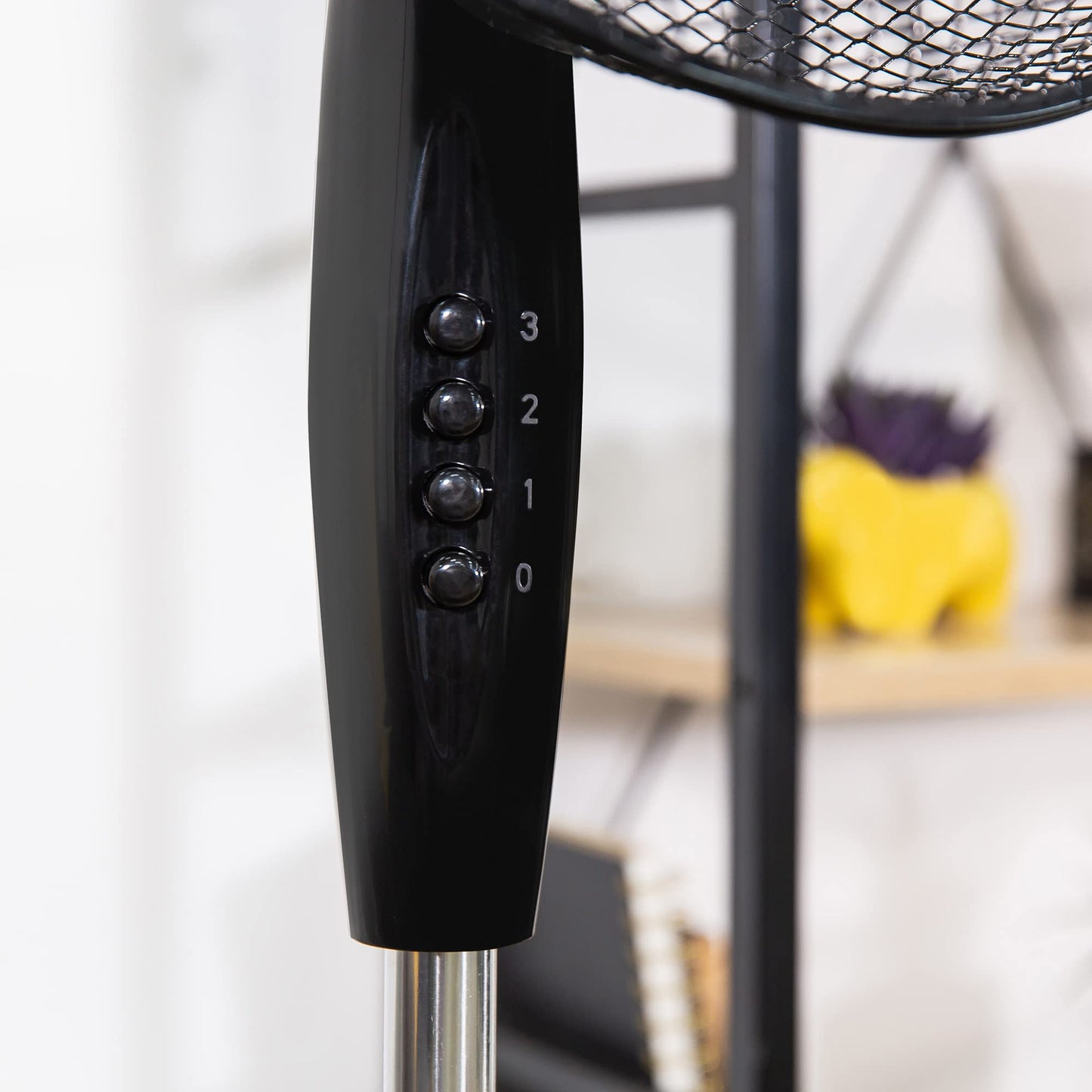 - Zanussi 16" Inch, Lightweight, Pedestal Fan, 3 Speeds, Wide-Angled Oscillation