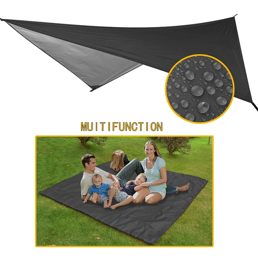 - YCD Camping Hammock Set, Single Double Hammock With Mosquito Net.