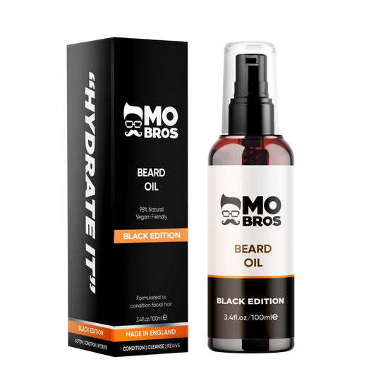 - Mo Bros Beard Oil 100ml | Black Edition -