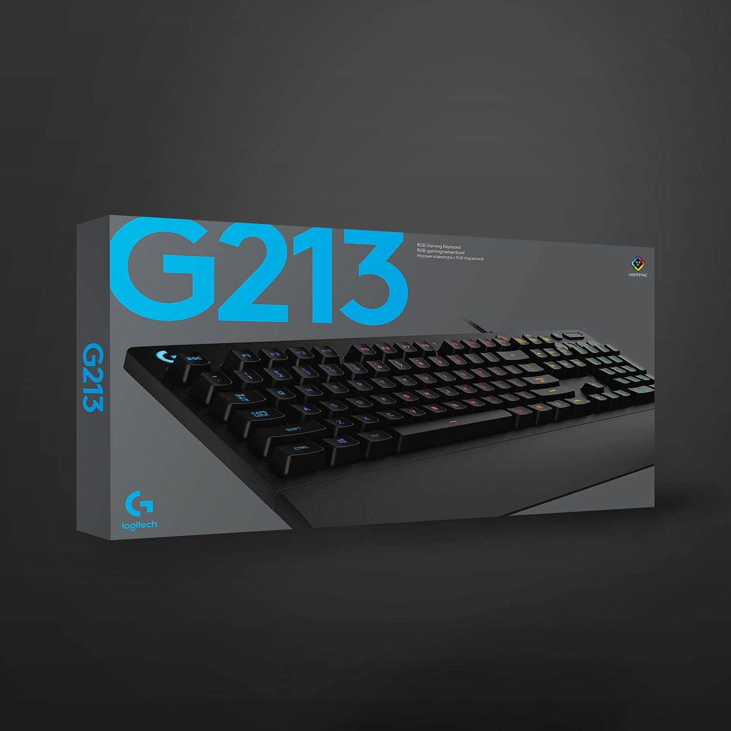 - Logitech G G213 Prodigy Gaming Keyboard | LIGHTSYNC RGB Backlit Keys | Spill-Resistant | Customizable Keys -