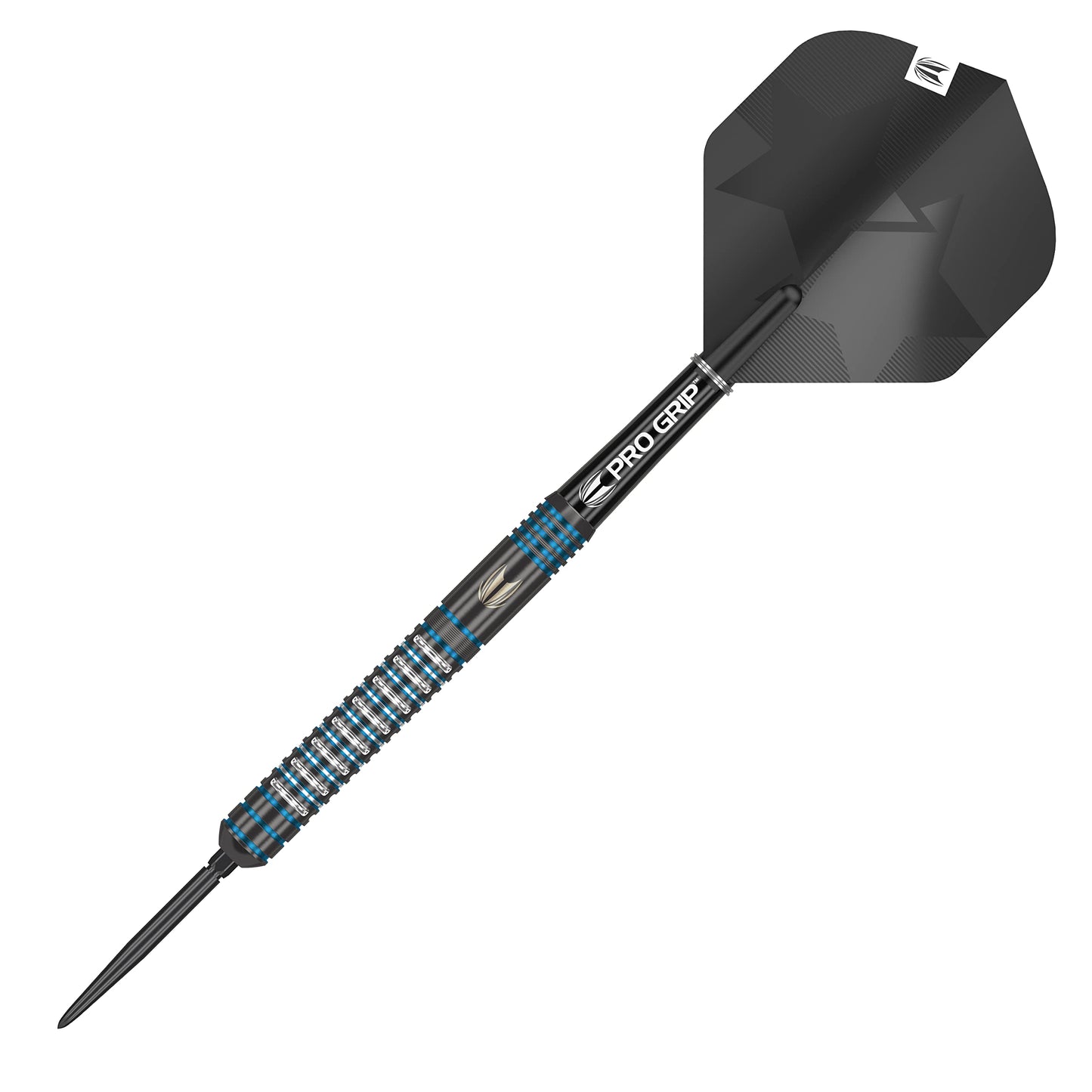 - Target Darts | Adrian Lewis Black Edition 90% Tungsten Swiss Point Set | Black, Blue and Silver | 24G | UK -