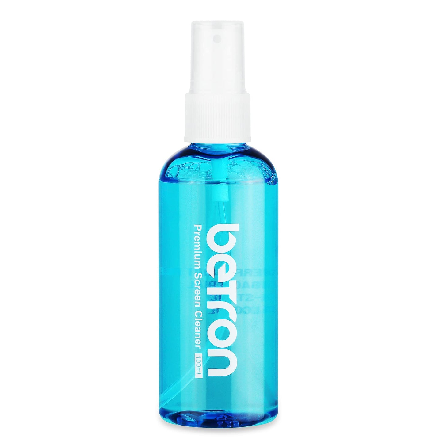 Betron Screen Cleaner Spray for TV, Laptop, Macbook, Computer, Monitor, Mobile Phone Cleaning Kit including Brush and Microfibre Cleaning Cloth, 100ml