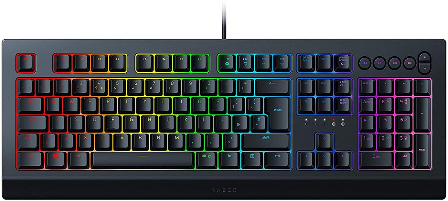 - Razer Cynosa V2 | Membrane Gaming Keyboard | Fully Programmable | UK Layout | Black -