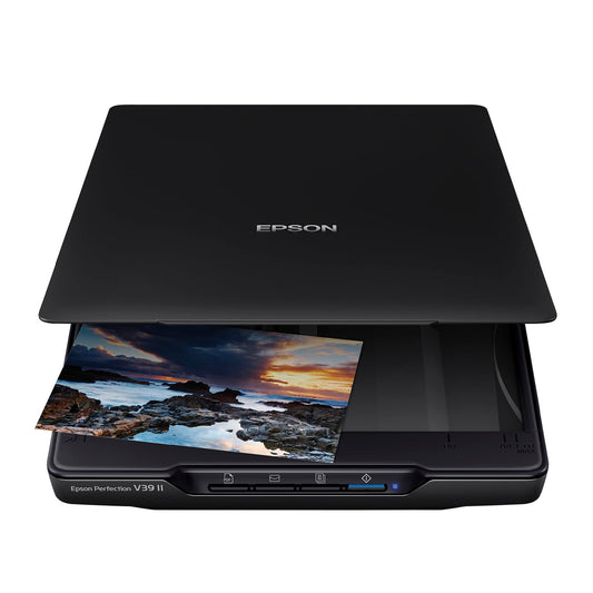 - Epson Perfection V39 II Photo and Document Scanner | Black -