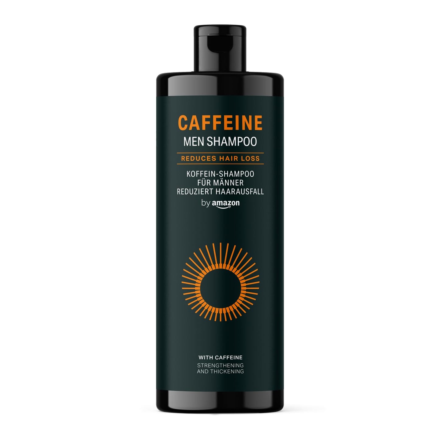 by Amazon Men’s Caffeine Shampoo, 2 x 400 ml