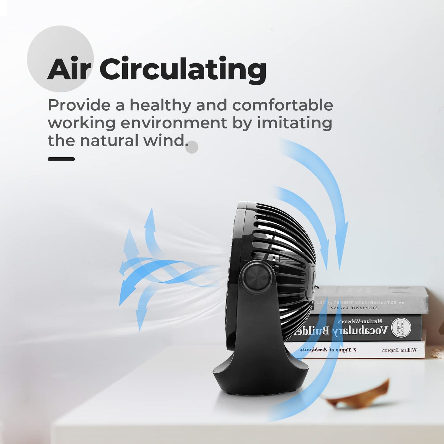 - OCOOPA USB Fan | USB Desk Fan Table Fan | Strong Airflow & Quiet Operation -