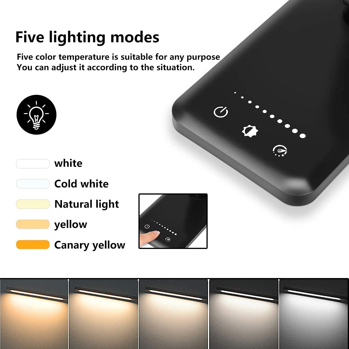 - SLATOR Desk lamp |Eye-caring | Aluminium | Dimmable | Bedside lamp | USB Charging Port -