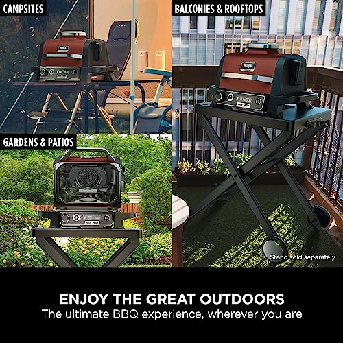 - Ninja Woodfire Electric Outdoor BBQ Grill | Smoker and Air Fryer with Pellets and Digital Probe -