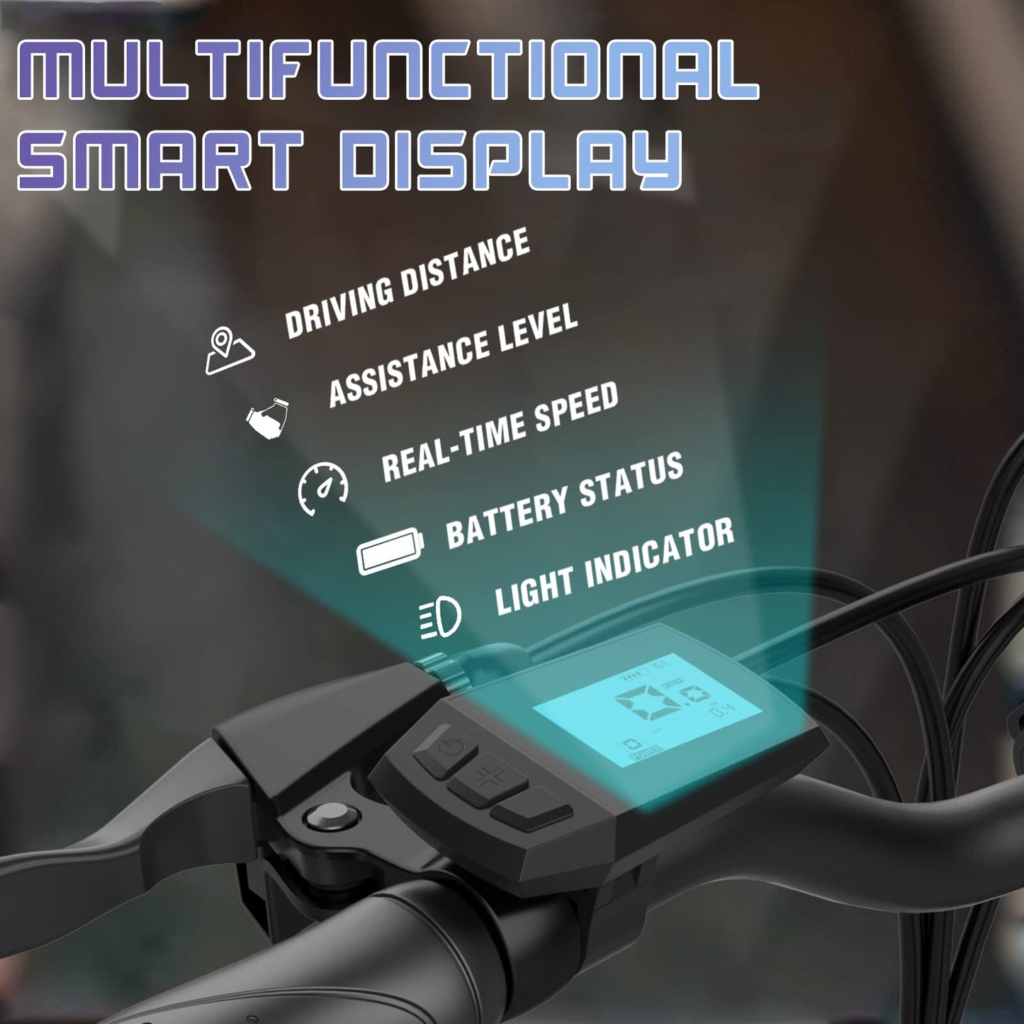 - HITWAY Electric Bike | 250W Foldable Pedal Assist | E Bike with 7.8Ah Battery -