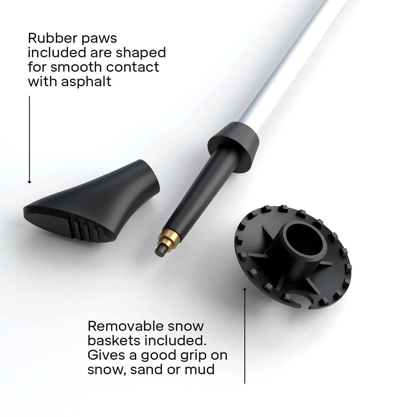 - Silva Walking Poles Aluminum Cork | Trekking Poles | Adjustable Length 105-140 cm -