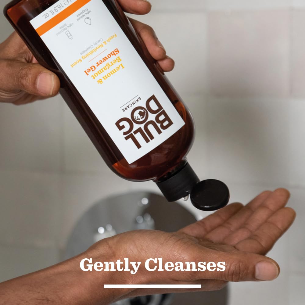 Bulldog Skincare Bulldog - Lemon & Bergamot Shower Gel 500Ml, Pack of 1