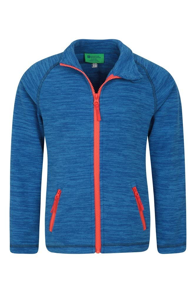 - Mountain Warehouse Snowdonia Kids Fleece Jacket | Soft Touch Sweater -