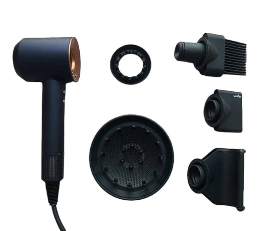 - DYSON Supersonic Special Edition Gift Set Hair Dryer | Vinca Blue & Rose -