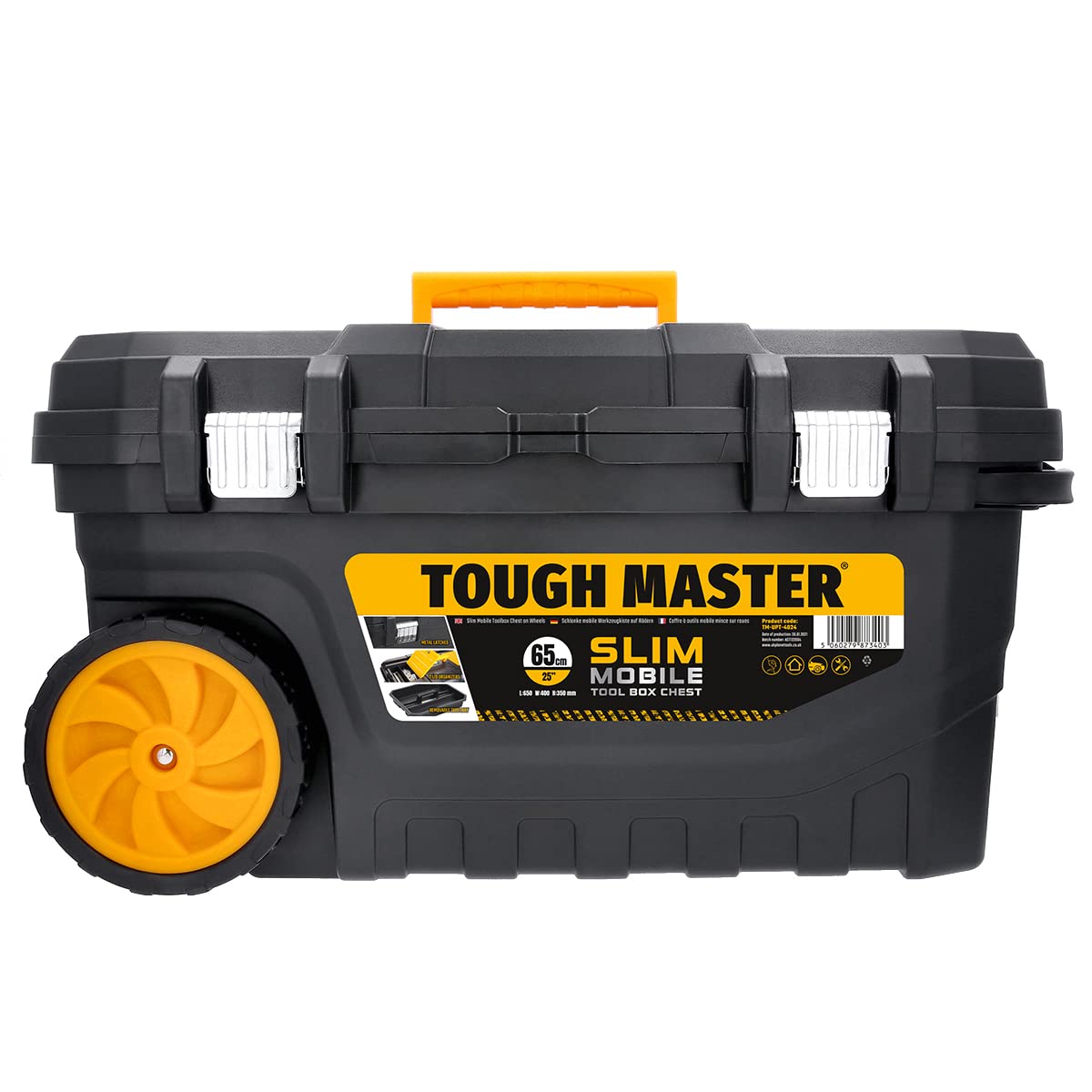 - Tool Box On Wheels | Heavy-Duty Large Toolbox | Mobile Storage Box -