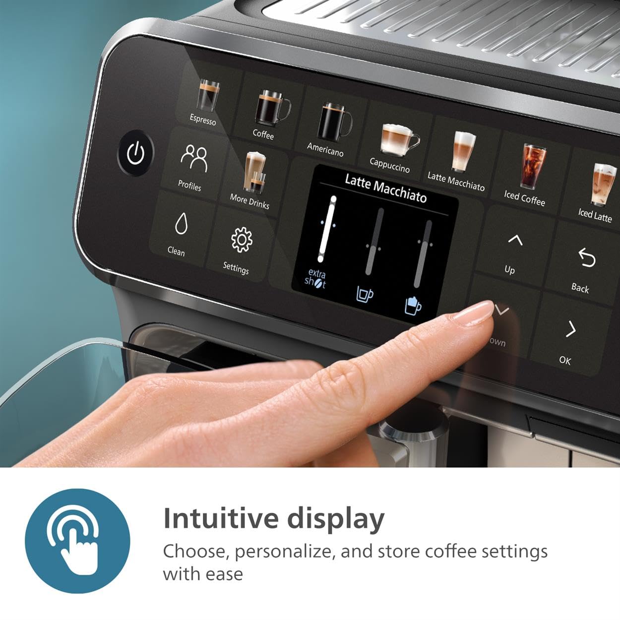 - PHILIPS Series 5500 | Fully Automatic LatteGo Espresso Machine | SilentBrew Technology -