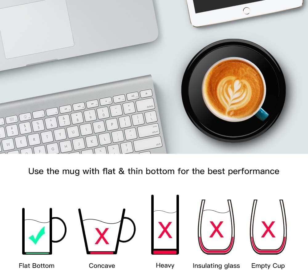 - Smart Coffee Mug Warmer | Coffee Warmer Auto On/Off Gravity-Induction For Office -