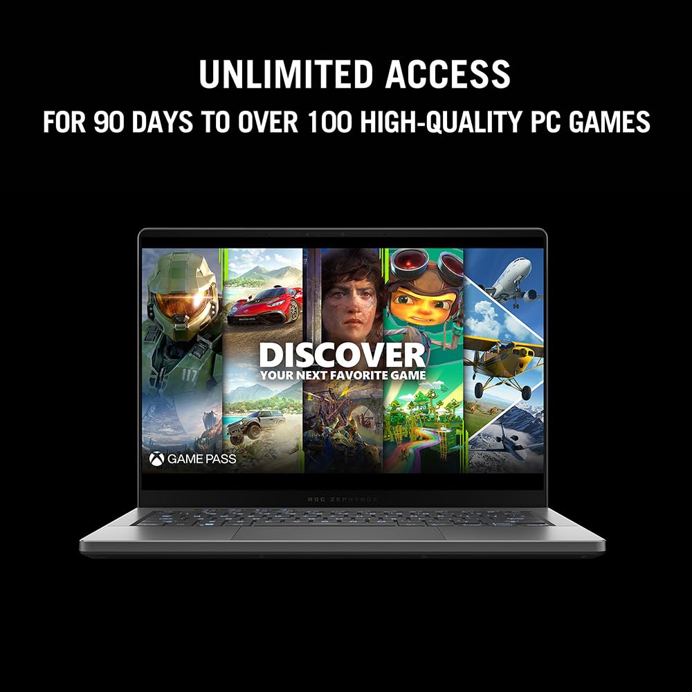 ASUS ROG Zephyrus G14 OLED GA403UV 14.0" WQXGA+ 120Hz OLED Gaming Laptop (AMD Ryzen 9-8945HS, NVIDIA GeForce RTX 4060, 16 GB RAM, 1 TB PCIe SSD, Windows 11)