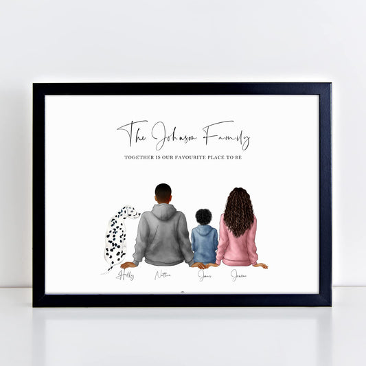 - Personalised Family Print -