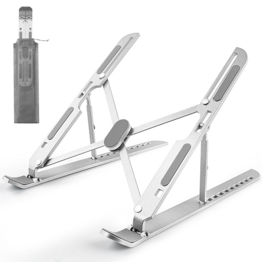 - MECHEER Laptop Stand for Desk | Adjustable, Folding Tablet Stand -