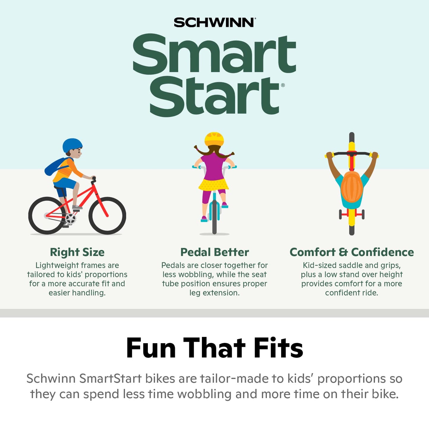 - Schwinn Koen Toddler and Kids Bicycle | 16-inch Tyres | Adjustable Seat | Stabilisers Included | Red -