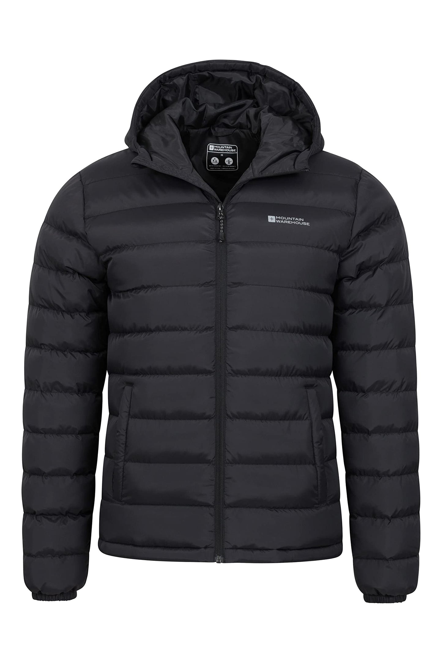 - Mountain Warehouse Mens Padded Jacket | Water Resistant Jacket, Lightweight, Warm, Lab Tested to -30C -