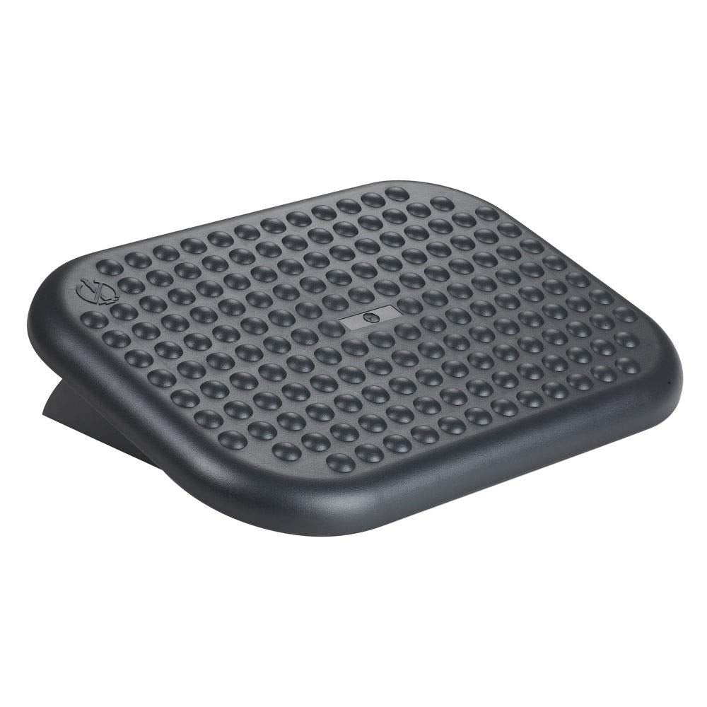 - Q-Connect Economy Footrest | Tilt Action Platform | Size 448x325mm | Black KF17981 -