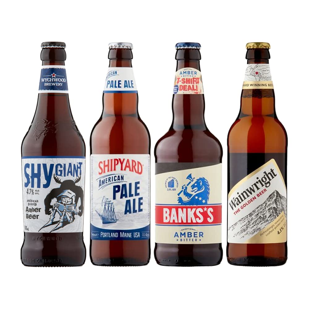 Best of British Real Ale Beer Mixed Case (12 Pack) - Premium Selection, Birthday Gifts for Men, For Her, Beer Gifts for Men, Men's Birthday Gifts, Beers and Lagers Offers